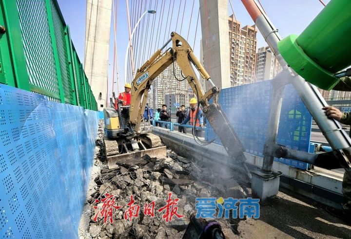 项目强省会｜济南纬六路高架桥大修工程正式开工