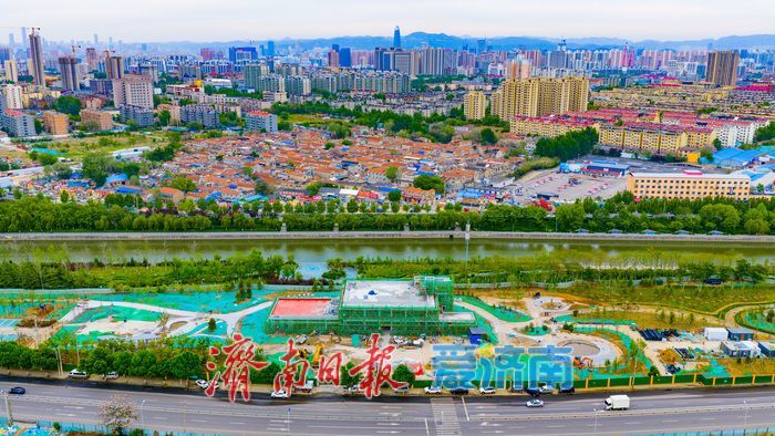 天桥区王炉北辛城中村改造配套公园基本成型 绘就民生幸福新图景