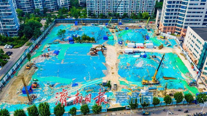 山东省立三院北院区更新扩容项目动工