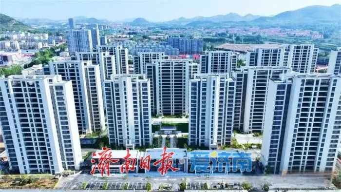 托起棚改居民安居梦！济南钢城区南城子坡安置区建成交付