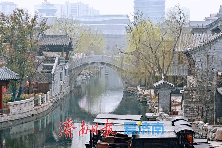 一年四季 泉在济南丨春日明水古城旖旎如画 泉韵文脉绘就江南画卷