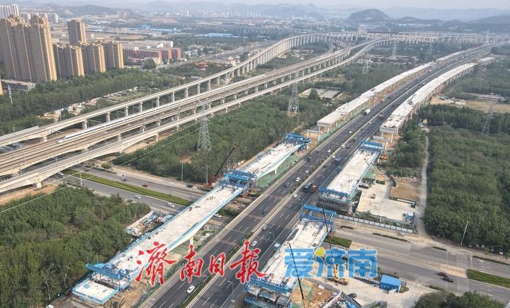 项目强省会｜京台高速齐河至济南段改扩建工程上跨齐兴大街