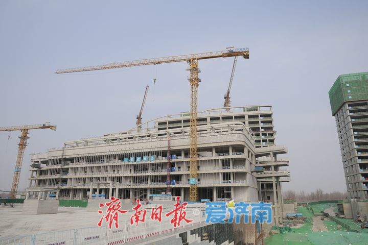 济南起步区综合医疗中心项目建设正加速推进