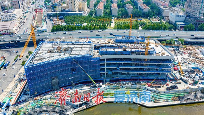 冲刺2026年底开业！洪楼TOD项目携济南首座京东MALL焕新商圈