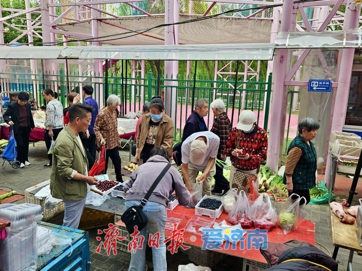 逛早市 体验独具济南味儿的烟火气