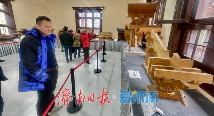 济南上新街“构木成室”古建模型展 全榫卯木作重现千年经典