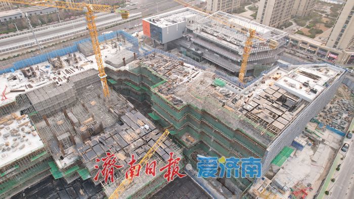 项目强省会｜西客站片区银泰百货项目提速推进 西部商业综合体初具规模