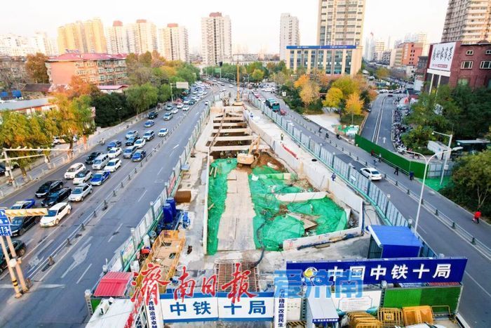 6号线西段加速还路于民已累计“退围”13.1万平方米