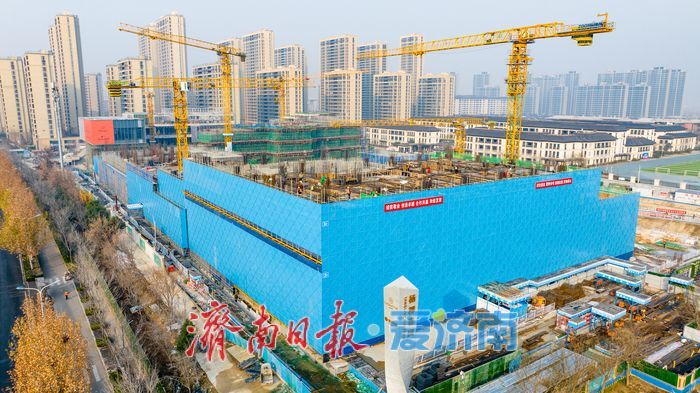 济南西部新地标加速崛起 银泰百货项目建设稳步推进