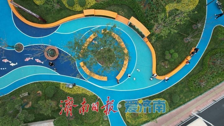 推门见绿乐享宜居 天桥区北坦市民公园正式对外开放 点亮老城新生活