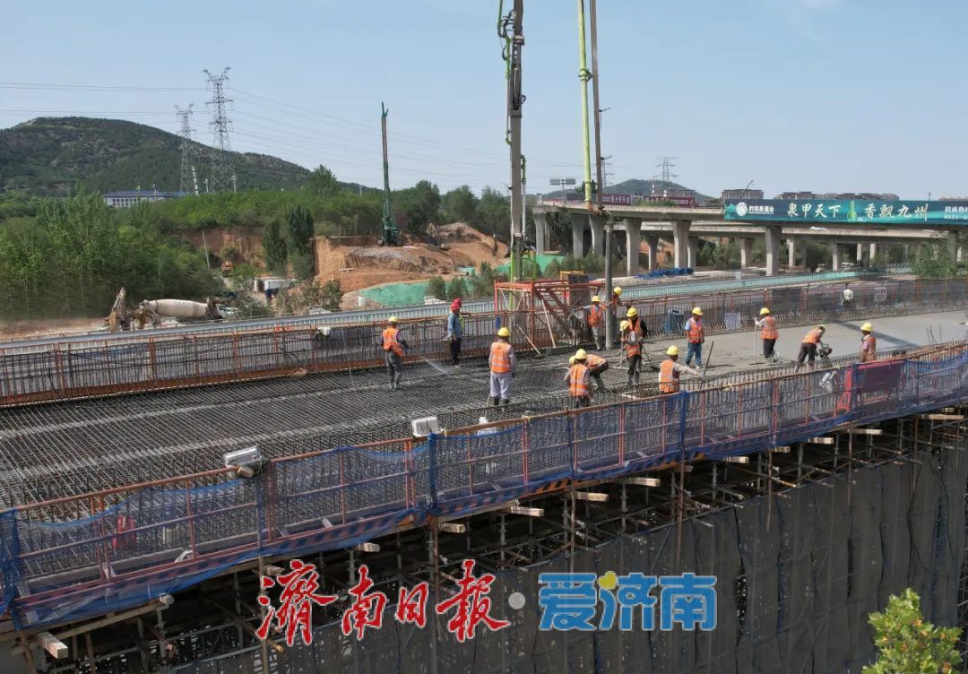 济南这些高速公路项目建设“热”战正酣
