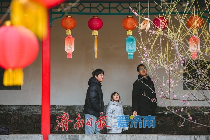 3000条灯谜挂满遐园，大明湖畔上演“元宵节国风秀”