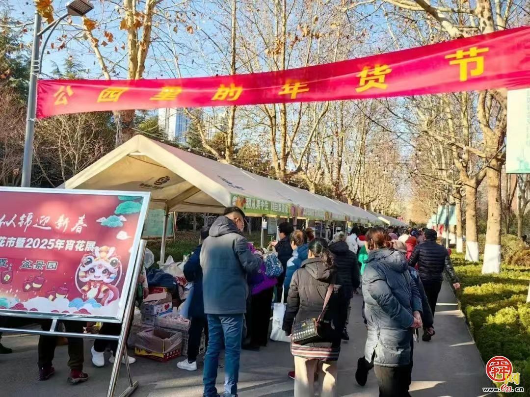 “泉”在济南过大年｜济南园·林市集热闹非凡 乐购过大年