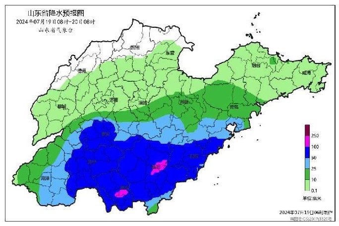 连续降雨今天开启 今夜莱芜钢城局部有大到暴雨