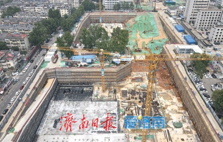 槐苑文化体育公园项目进入地下空间施工阶段