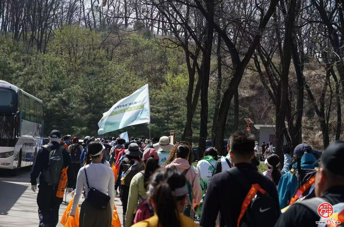 百人聚力净山野 生态守护筑青山 济南“一城山色”药乡森林公园百人净山活动圆满收官