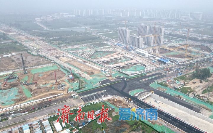 济南黄河大道二期加速推进路网建设