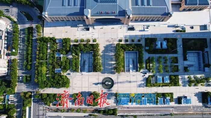 今日亮相！航拍镜头下的济南站北站房，解锁城市门户新风景