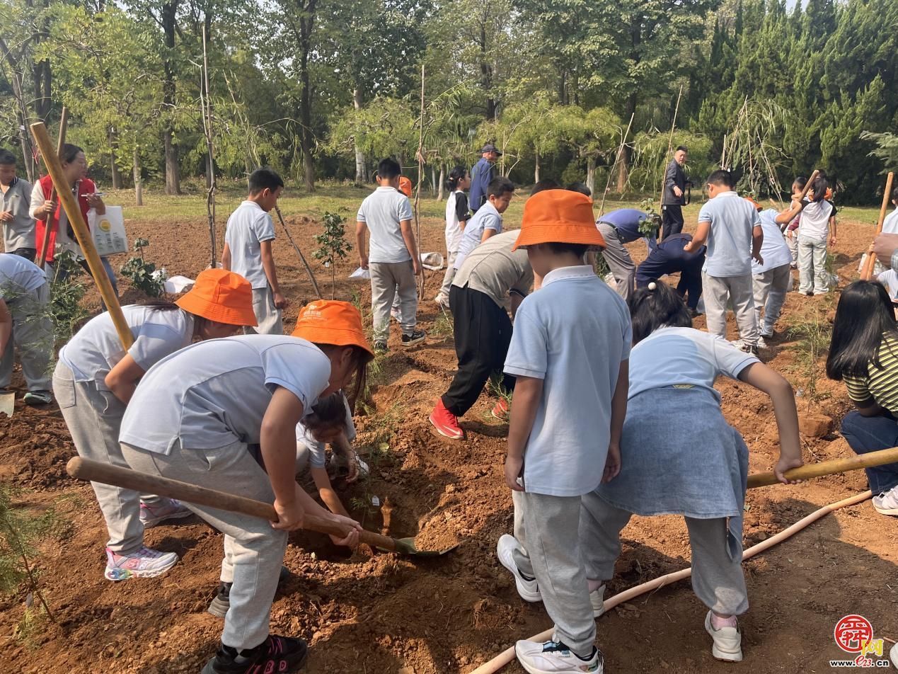 植绿护绿全民行｜“护”百年古树 “植”绿色未来济南市“全民义务植树+古树研学”活动走进济南植物园