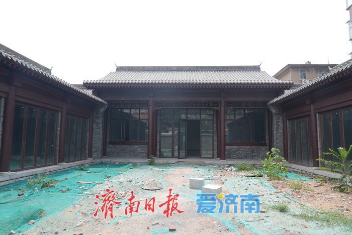 一年四季 泉在济南丨济南上新街老院落修缮焕新 院落连通添绿意