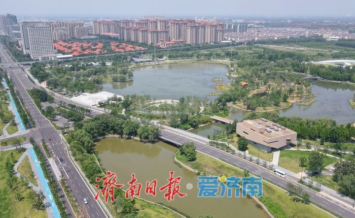 “牵手”彩虹湖，济南杨家河二期提升工程竣工开放