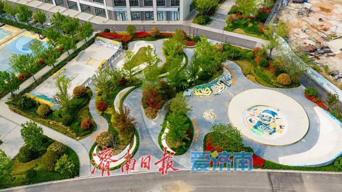 项目强省会｜王府庄车辆段滑板场全新落成 专业设施静待爱好者打卡解锁