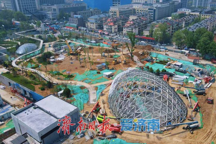 城市更新加速度 槐苑文体公园建设进入冲刺阶段