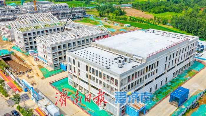 济南黄河北优质教育项目提速 省实验中学鹊华校区小学部雏形初现