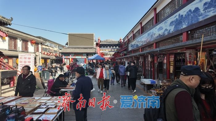 济南英雄山文化市场寻年记：年味里藏着文旅融合新活力