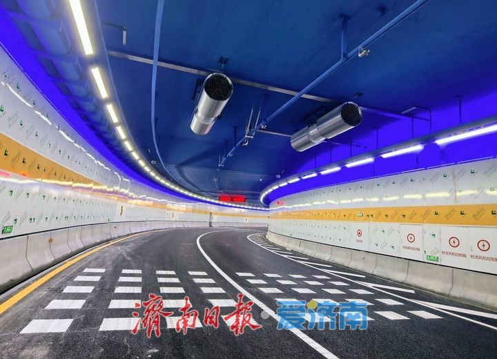 黄岗路黄河隧道南出入口亮相