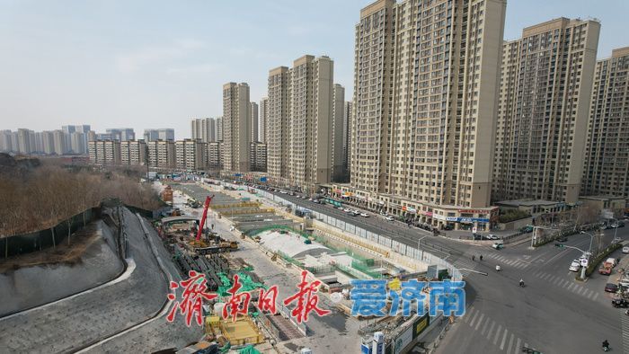 轨道交通9号线荷花路站与卧牛山地质公园“融合”
