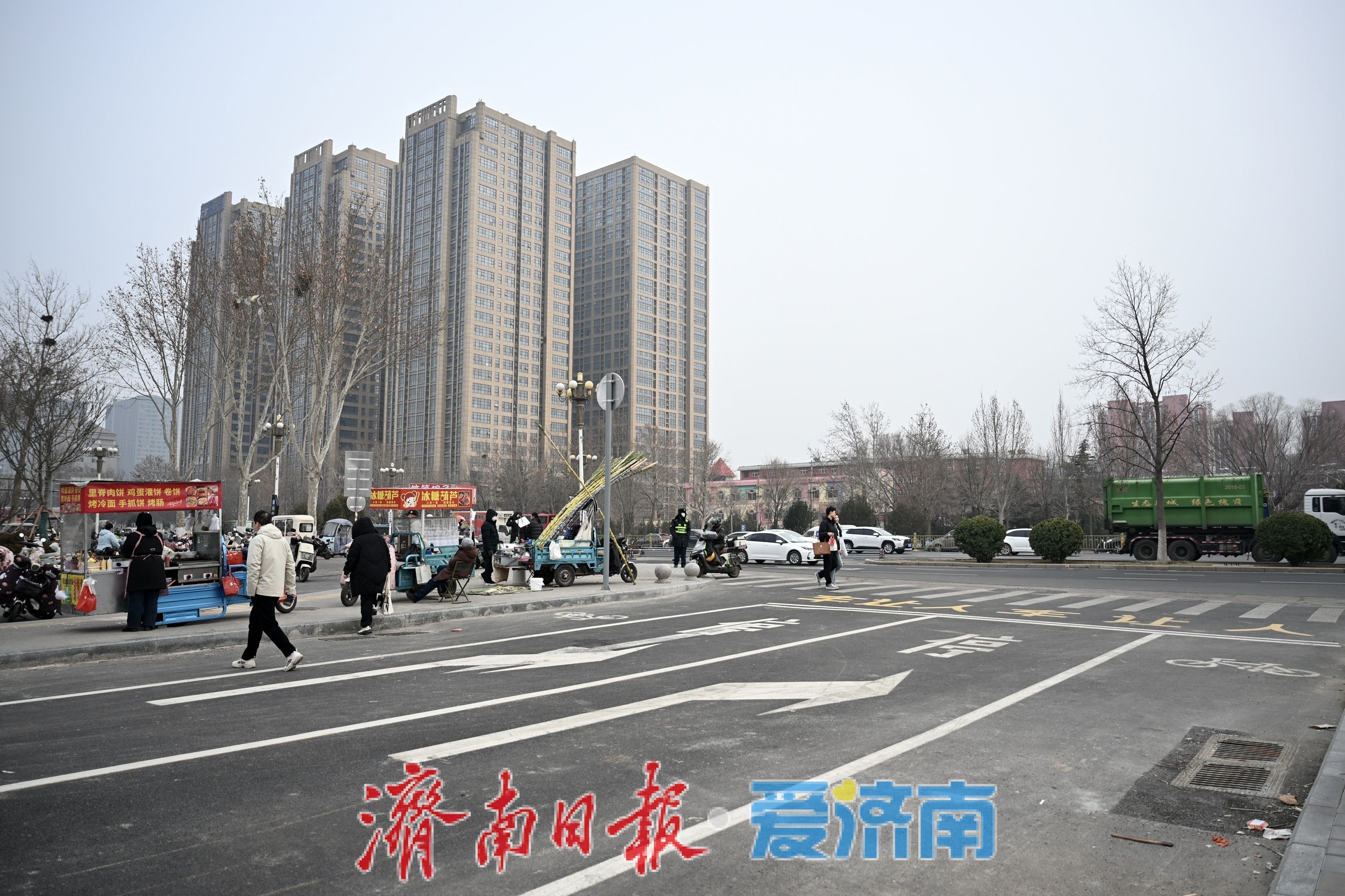 通车半月见成效，济南西城天街周边交通“微循环”顺畅激活