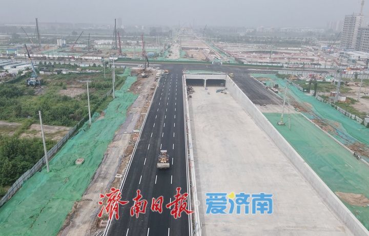 济南黄河大道二期加速推进路网建设