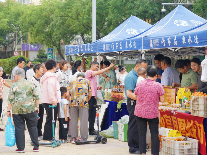 企业携农产品即将亮相济南市庆祝2025年中国农民丰收节活动，让市民一次买个够