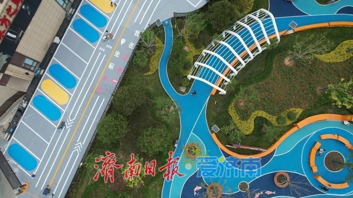 推门见绿乐享宜居 天桥区北坦市民公园正式对外开放 点亮老城新生活