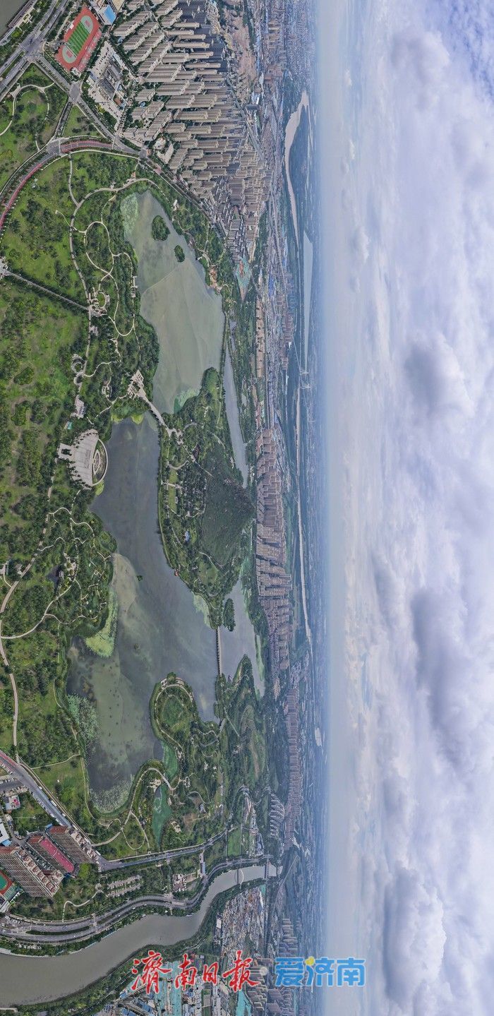 一年四季 泉在济南丨古韵新姿入画来，华山历史文化湿地公园尽显鹊华风貌