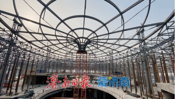 项目强省会｜济南机场T2航站楼主体突破
