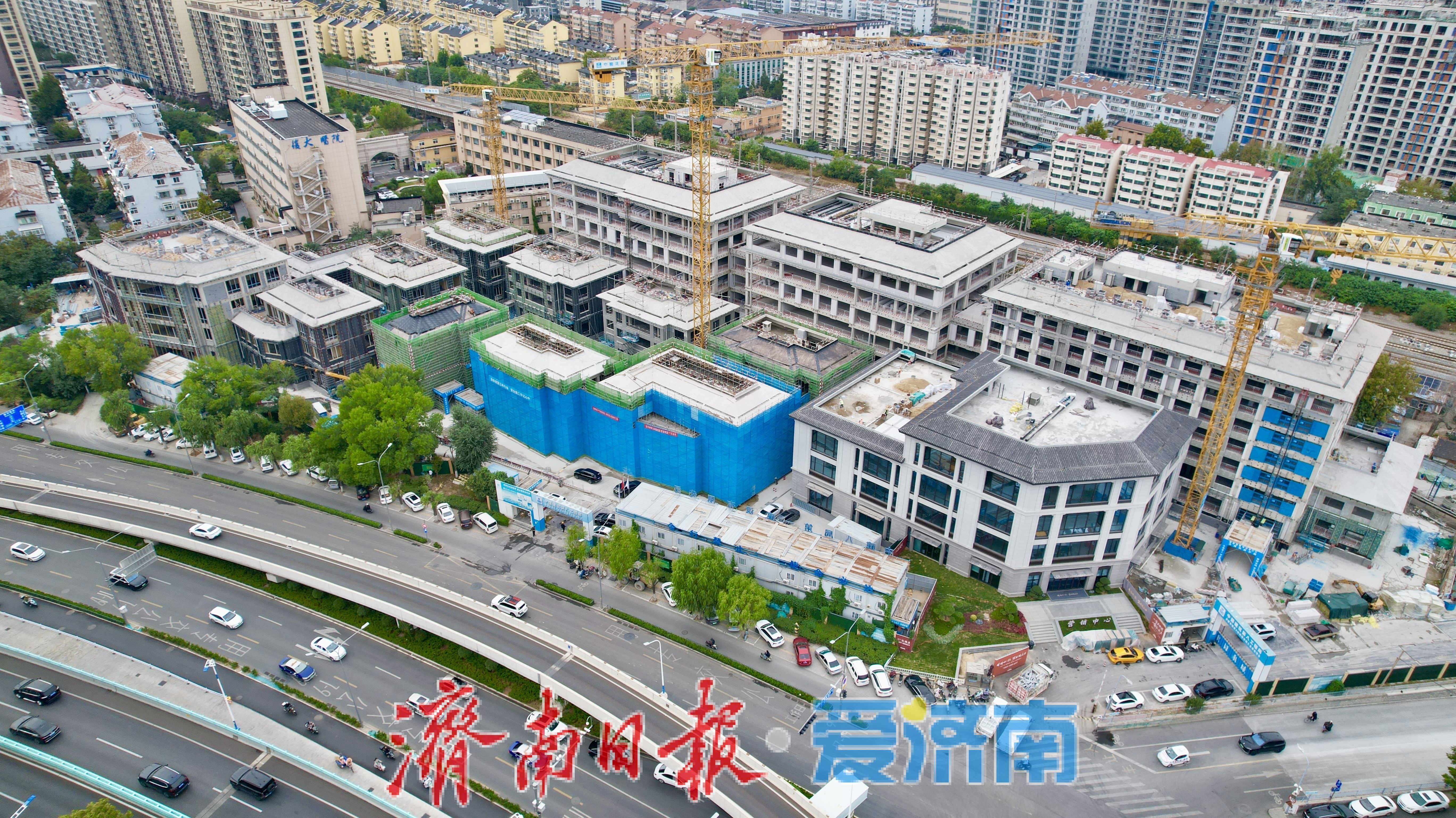 项目强省会｜济南角楼庄A地块项目稳步推进 大明湖畔将添城市更新新地标