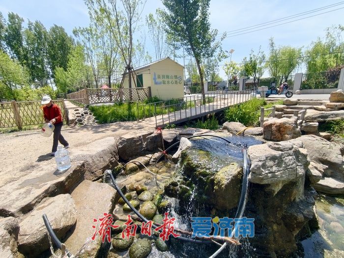 家门口的天然甘泉，漂泉便民取水点受市民青睐