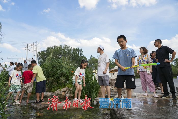 济南白泉生态保护项目正式开放，“清泉石上流”晋升市民避暑纳凉首选地