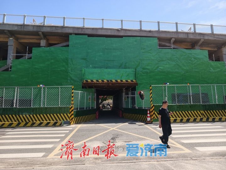 百年天桥迎来关键施工！济南纬二路铁路天桥5月10日起桥上全封闭施工
