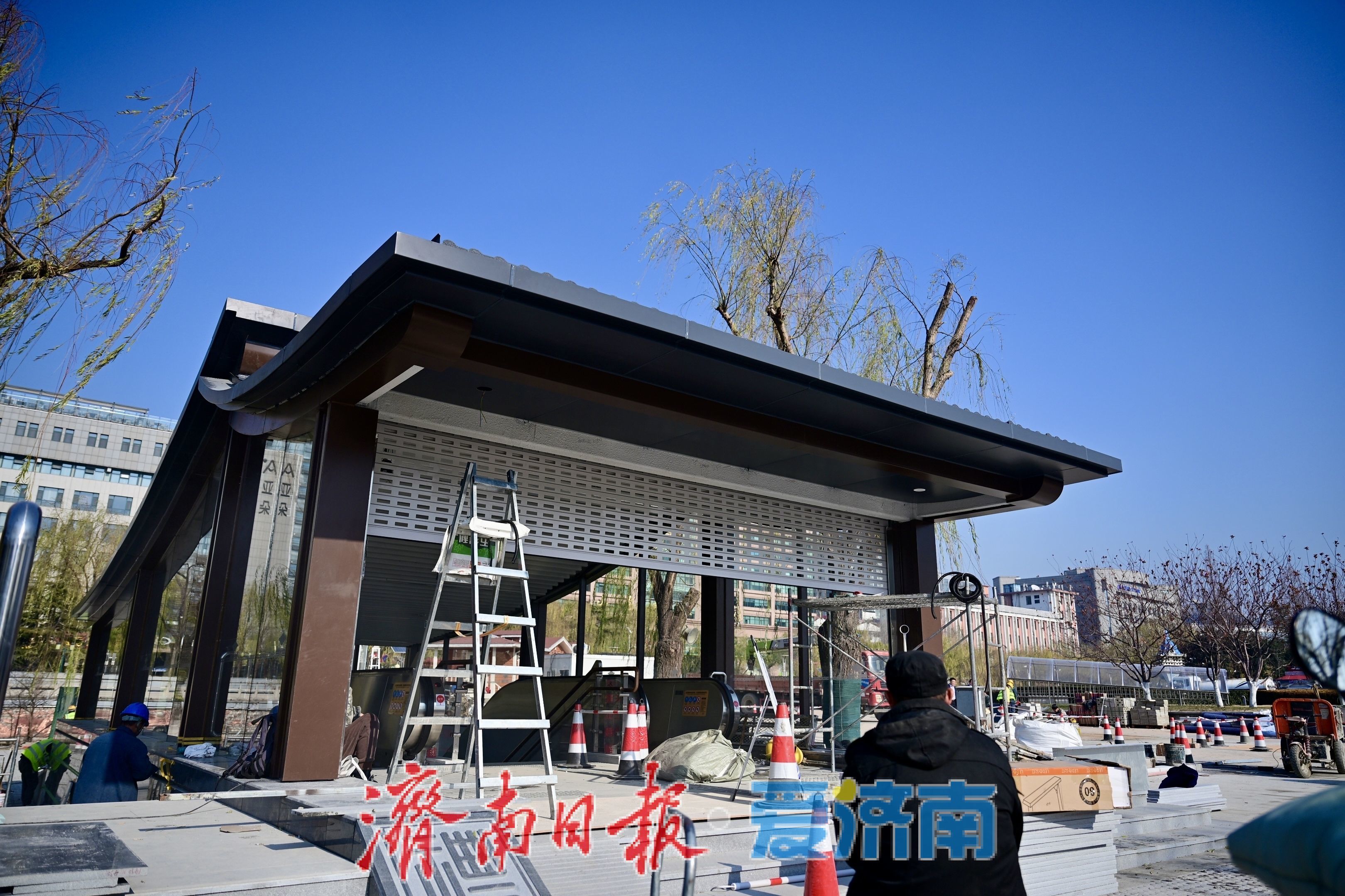 泉城广场至趵突泉地下通道亮相，通行新体验即将到来