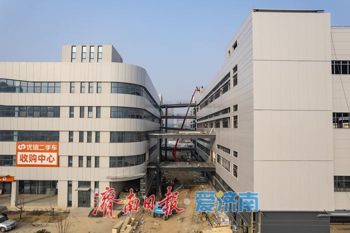 历城区优信整备中心项目收尾，赋能二手车产业升级