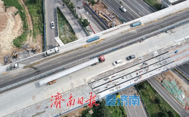 既有车道4改8，济南绕城高速“扩容”迎新貌