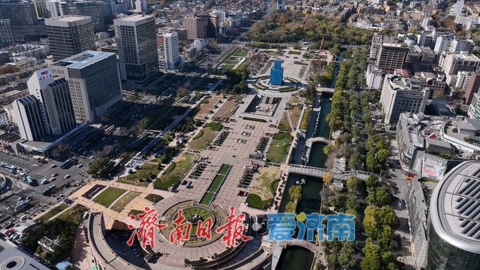 即将重新亮相！泉城广场泉标预计11月底维护完成