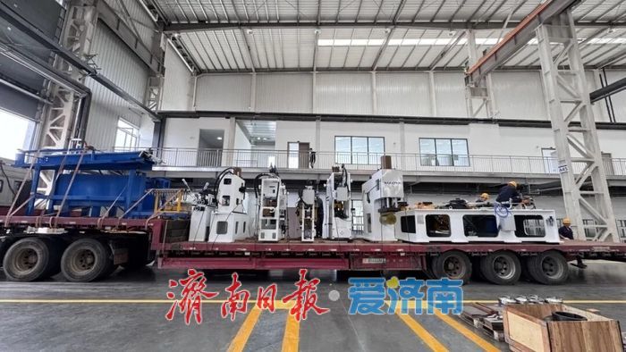发车！小鸭精工商用车刹车轮辋自动化生产线启程交付