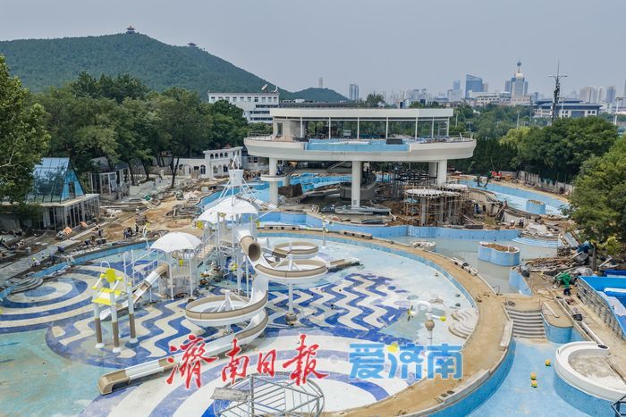 夏日回忆要回来了！泉城公园水上乐园改造进入收尾阶段