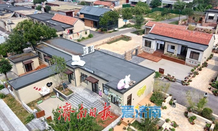 离城市不远、离自然很近，济南马山百里田园度假区鲤村即将试营业