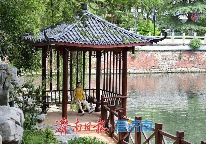 济南山水沟改造显成效，生态滨水空间亮相“泉城大客厅”旁