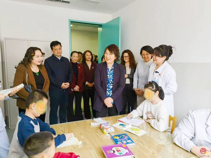 中国残疾人福利基金会来济调研残疾人工作